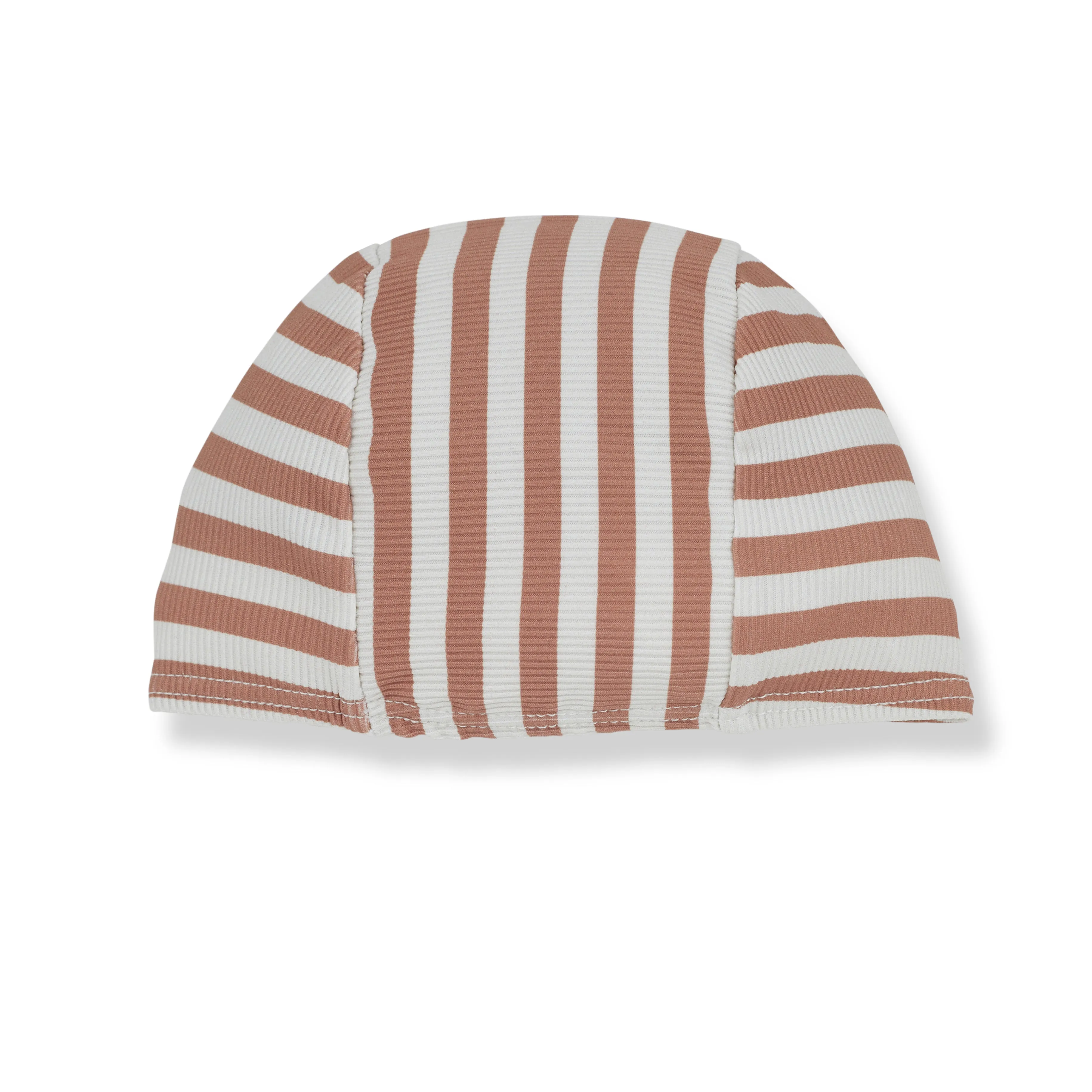 1  IN THE FAMILY 2PC STRIPED SWIMSUIT AND BATHING CAP