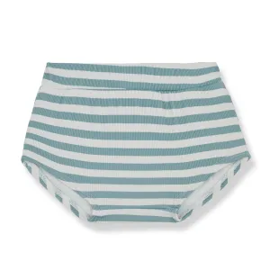 1  IN THE FAMILY STRIPED BLOOMER SWIMSUIT
