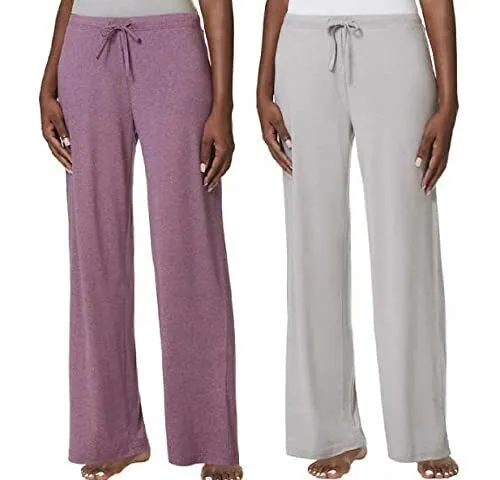 32 Degrees Medium Lounge Sleep Pant Lightweight Elastic Waist 2 Pk
