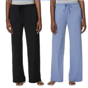 32 Degrees Medium Lounge Sleep Pant Lightweight Elastic Waist 2 Pk