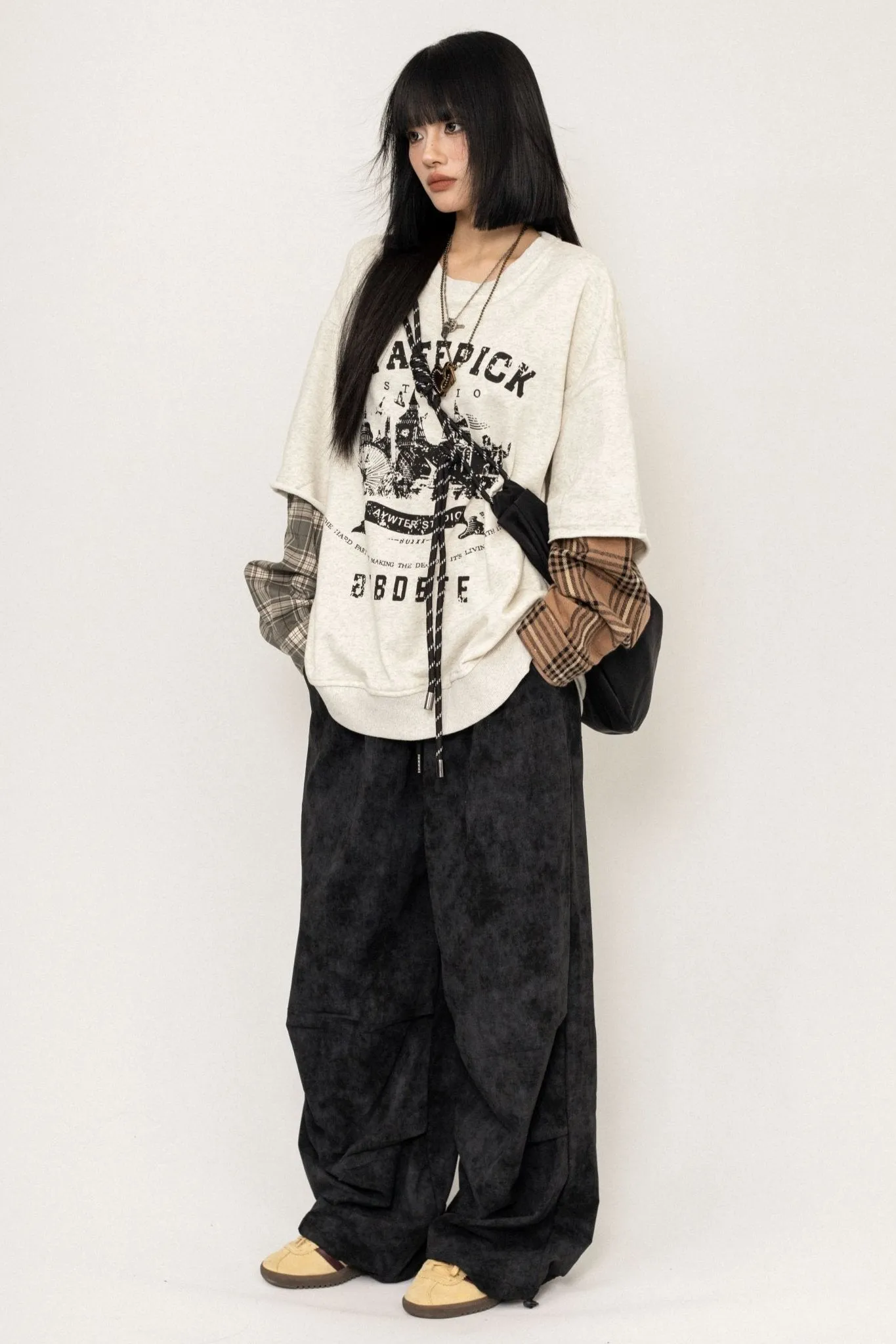 American Sweet Cool Wide-leg Pants