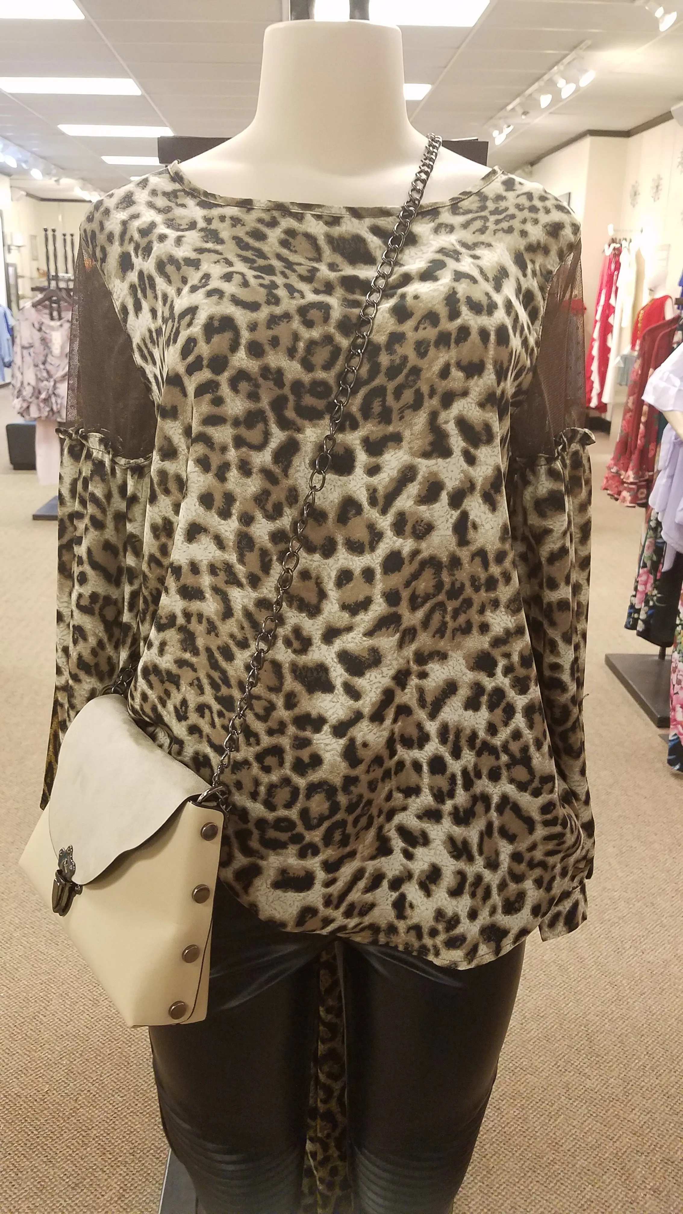 Animal Print Top