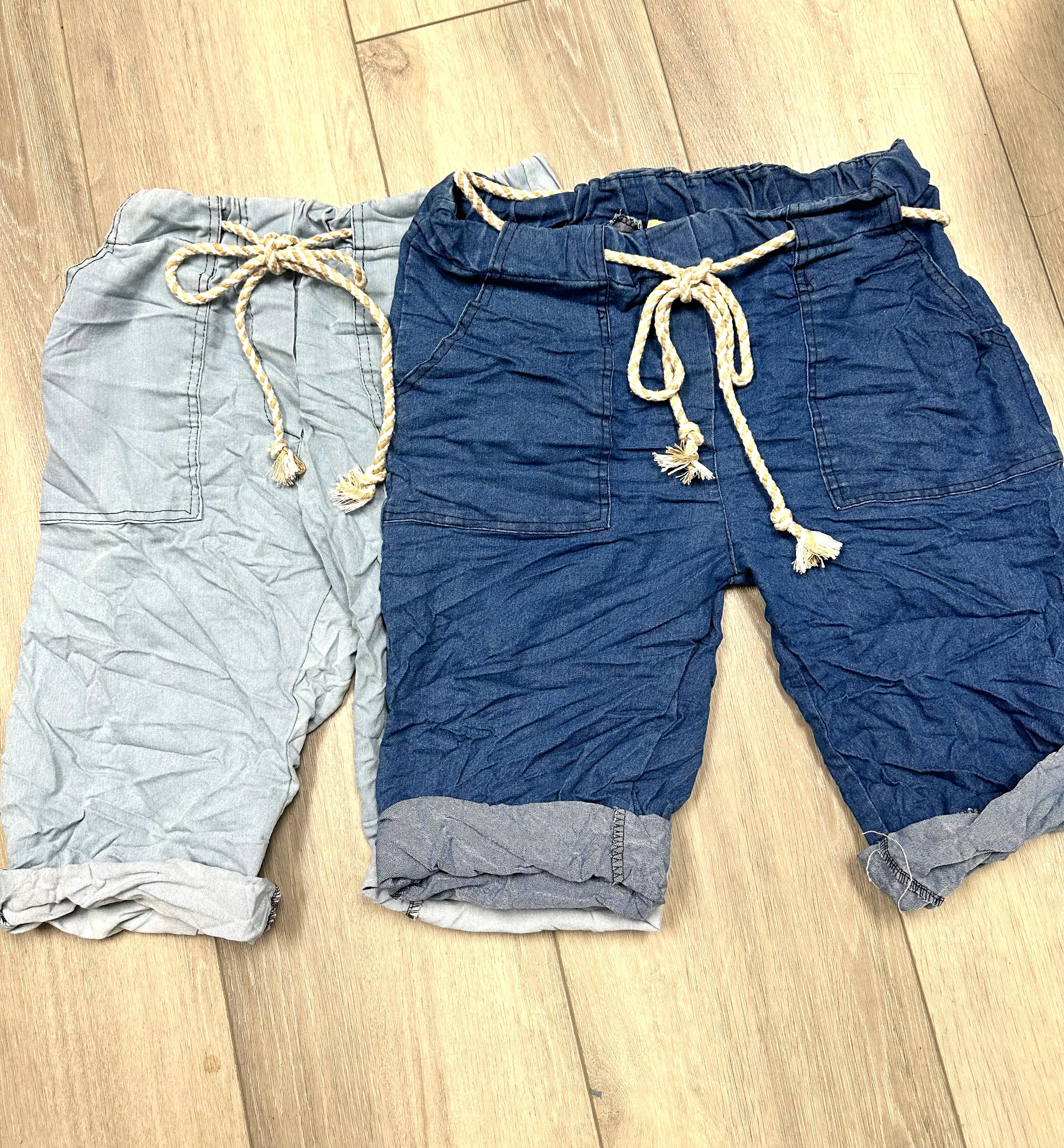 Bermuda Bound Denim Shorts