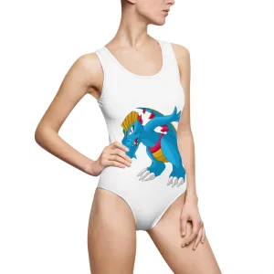 Blastdile Women's Classic One-Piece Swimsuit