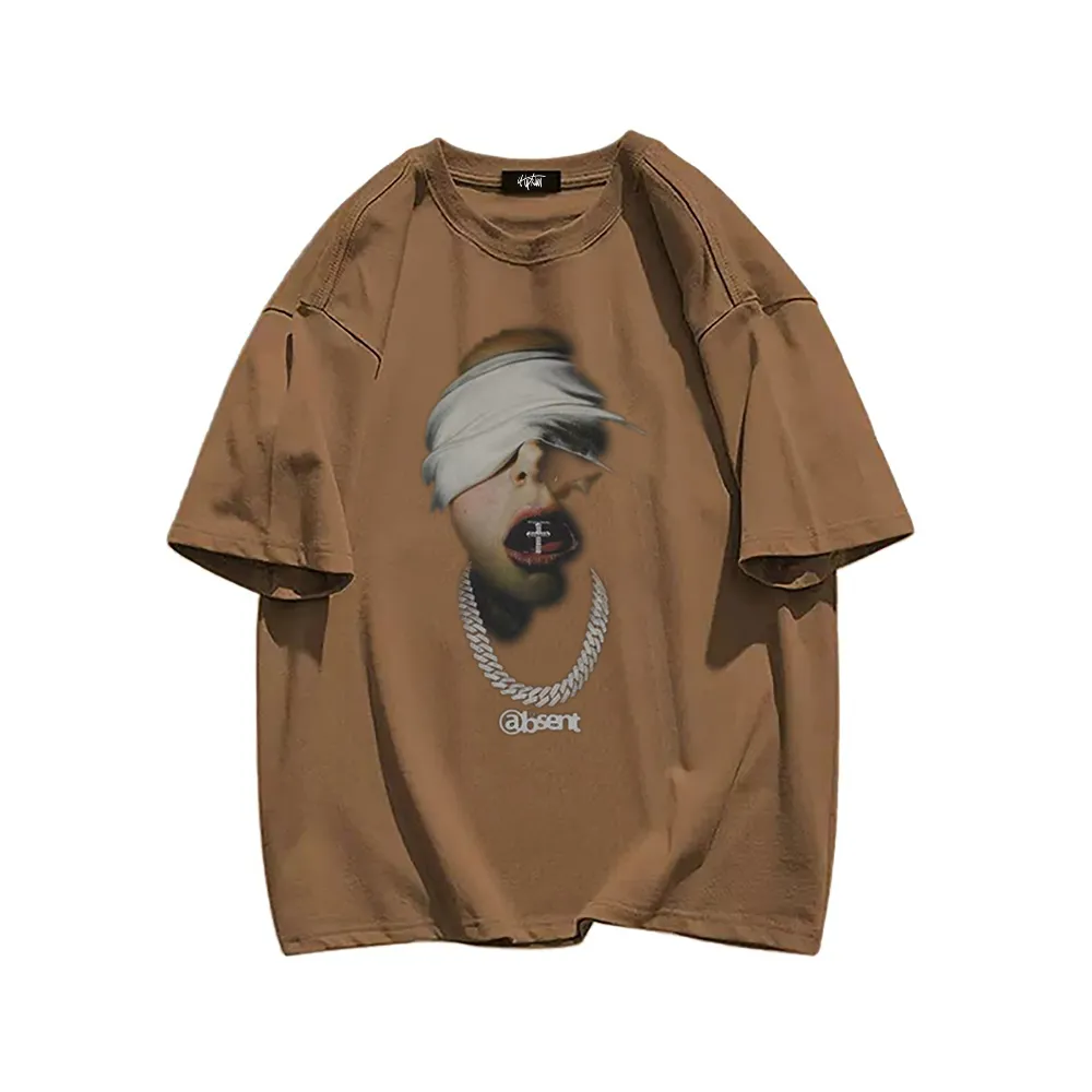 “Blindfolded Cross Boy” T-shirt