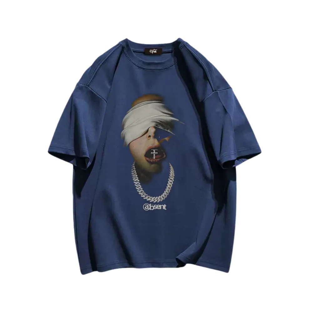 “Blindfolded Cross Boy” T-shirt