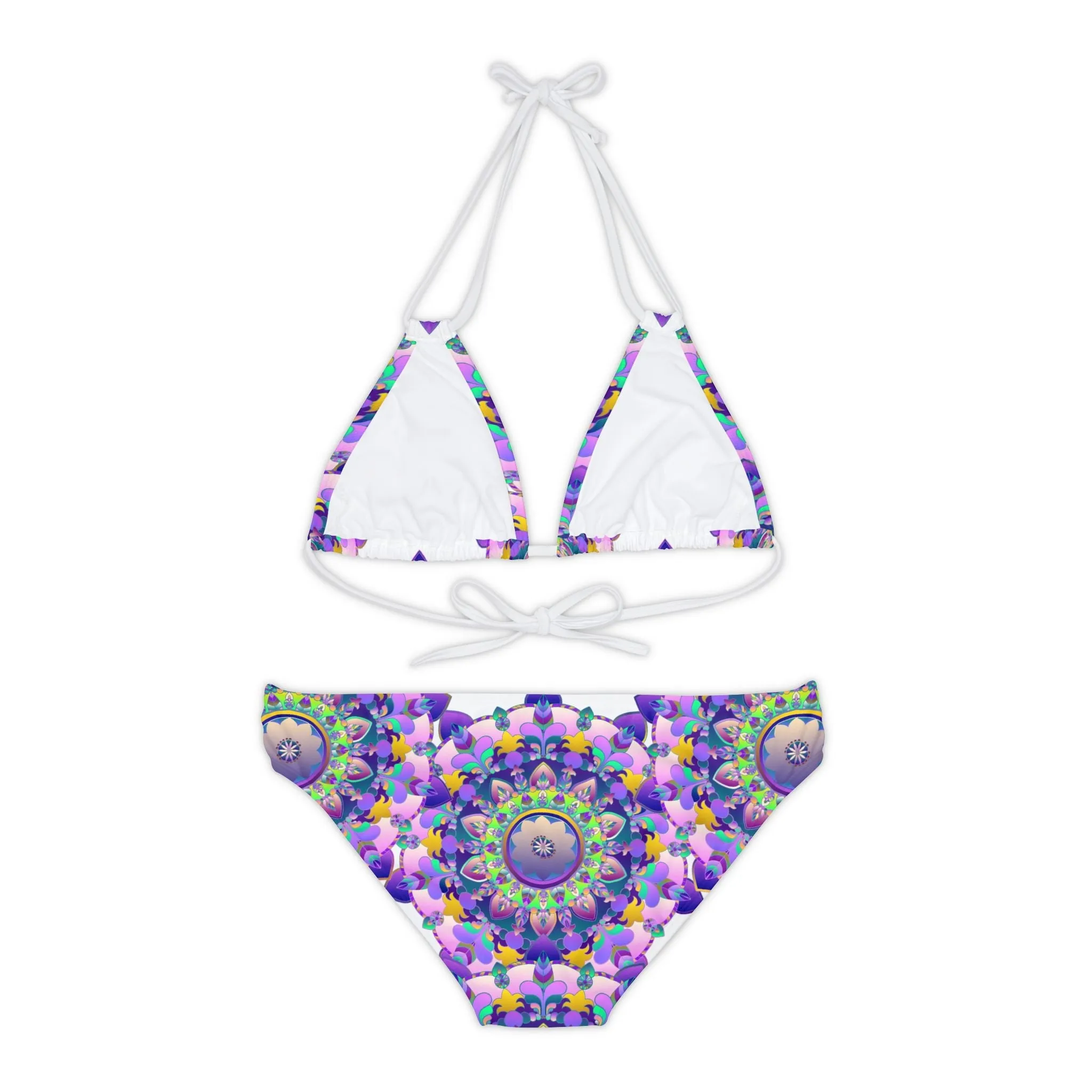 Bohemian Mandala Bikini in Purple & Pink