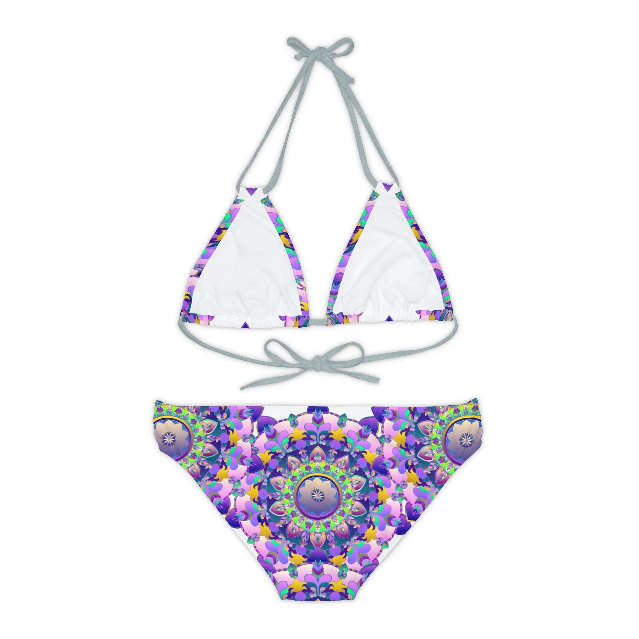 Bohemian Mandala Bikini in Purple & Pink