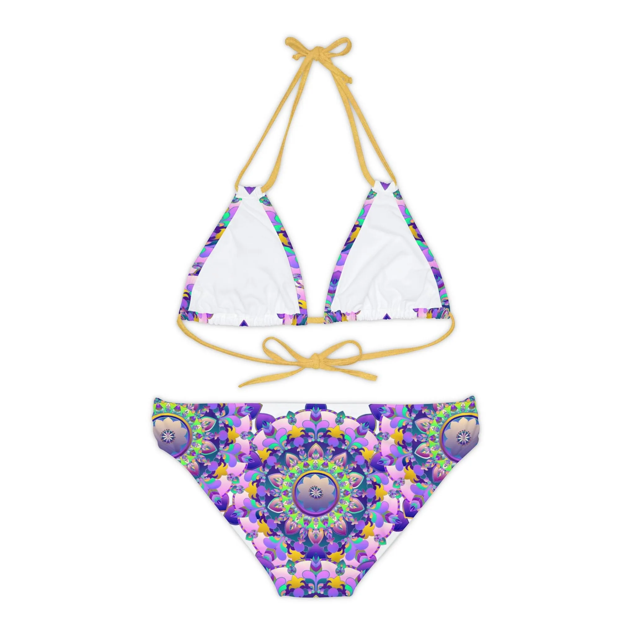 Bohemian Mandala Bikini in Purple & Pink