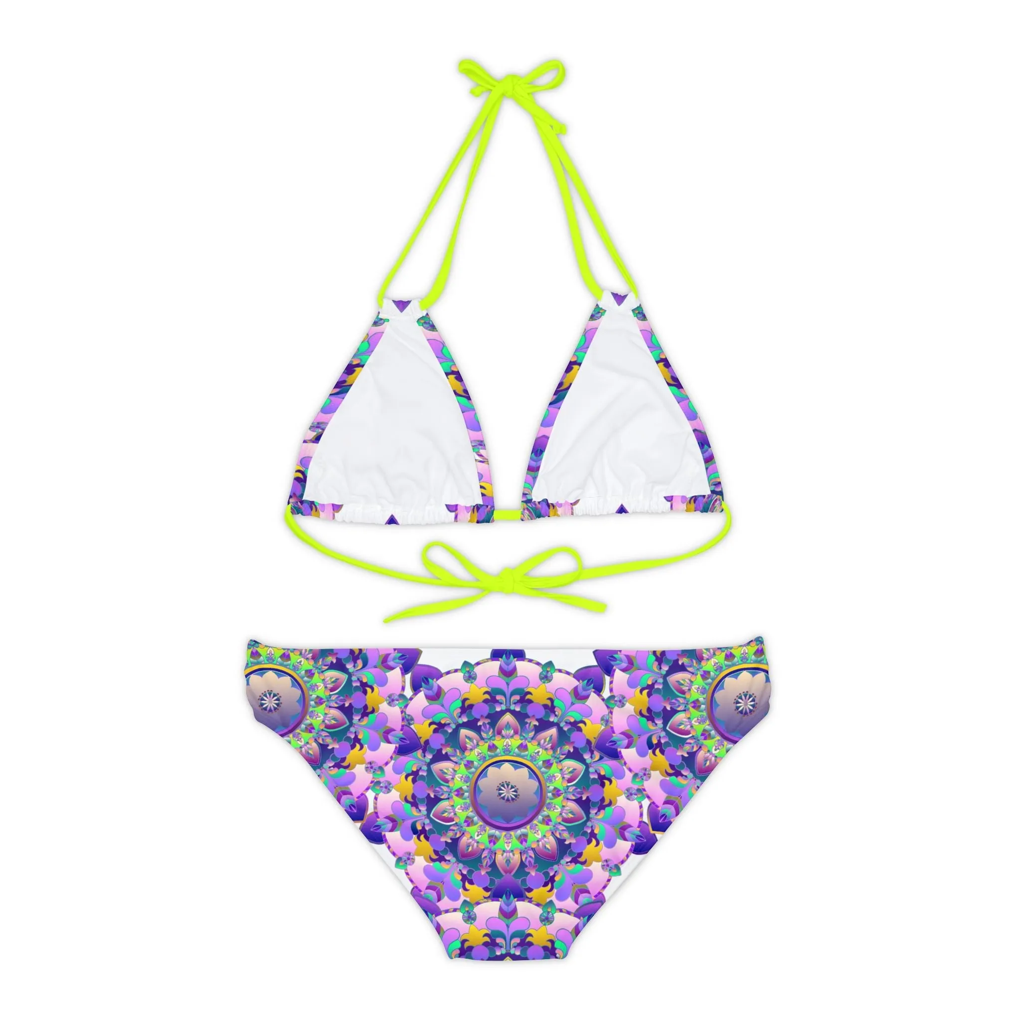 Bohemian Mandala Bikini in Purple & Pink
