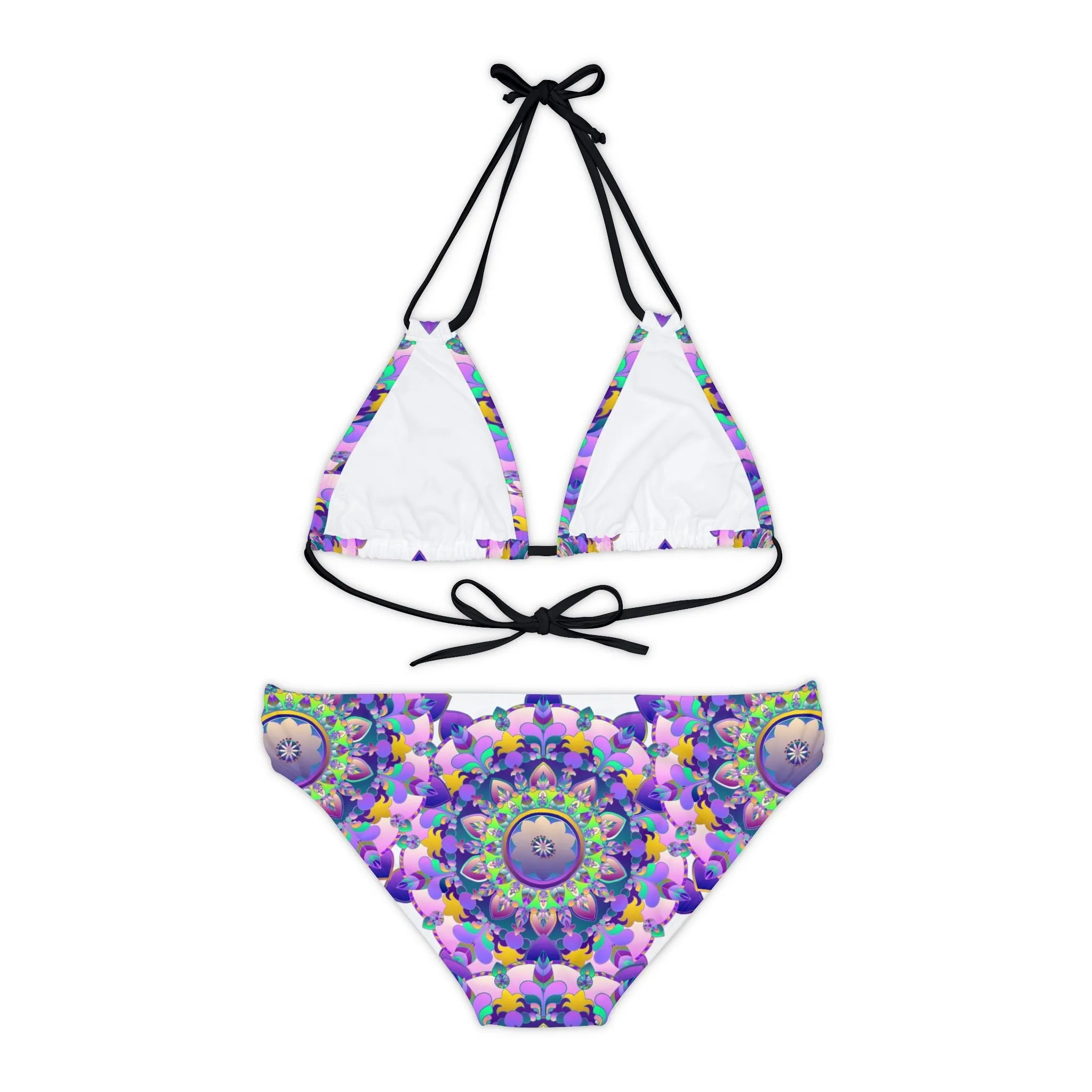 Bohemian Mandala Bikini in Purple & Pink