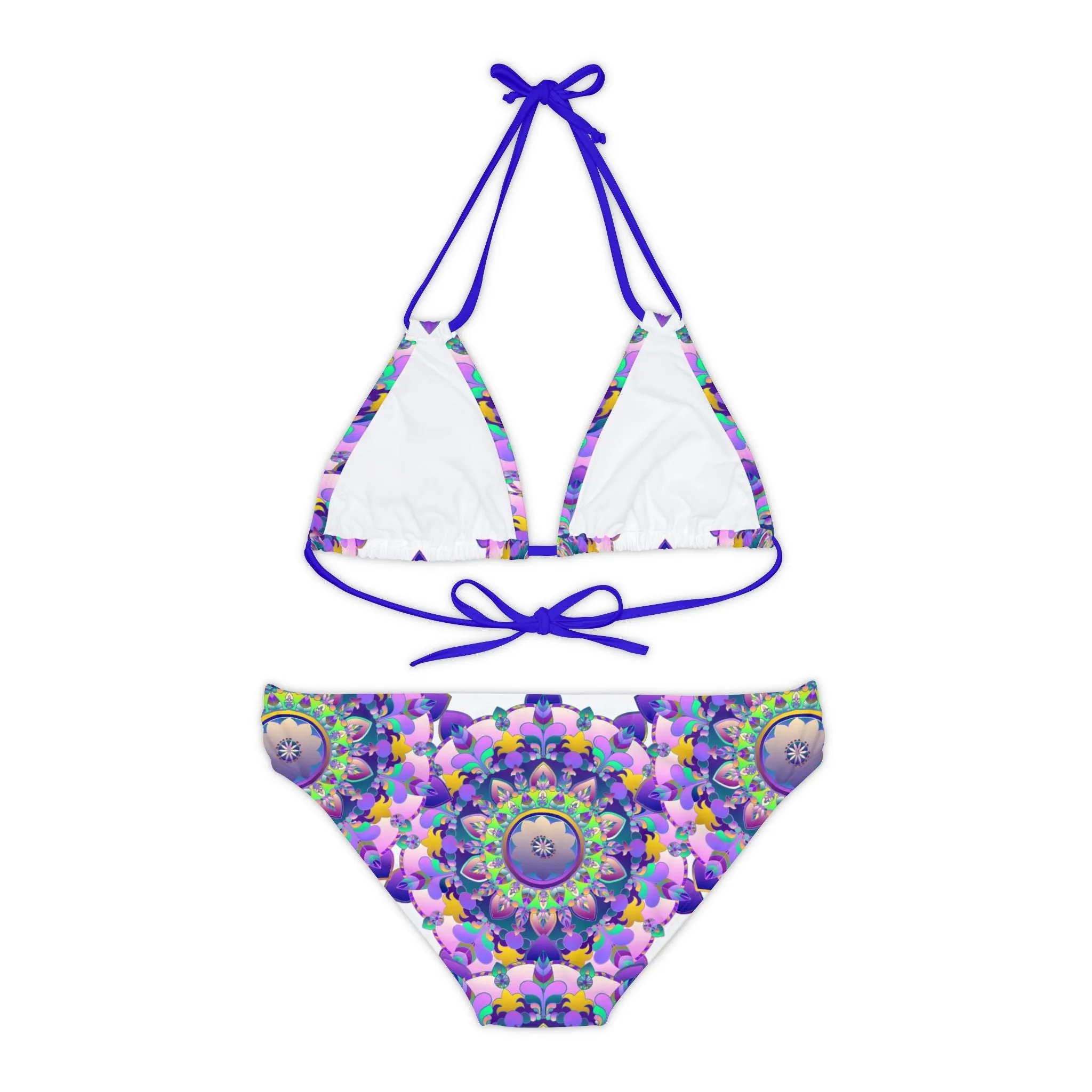 Bohemian Mandala Bikini in Purple & Pink