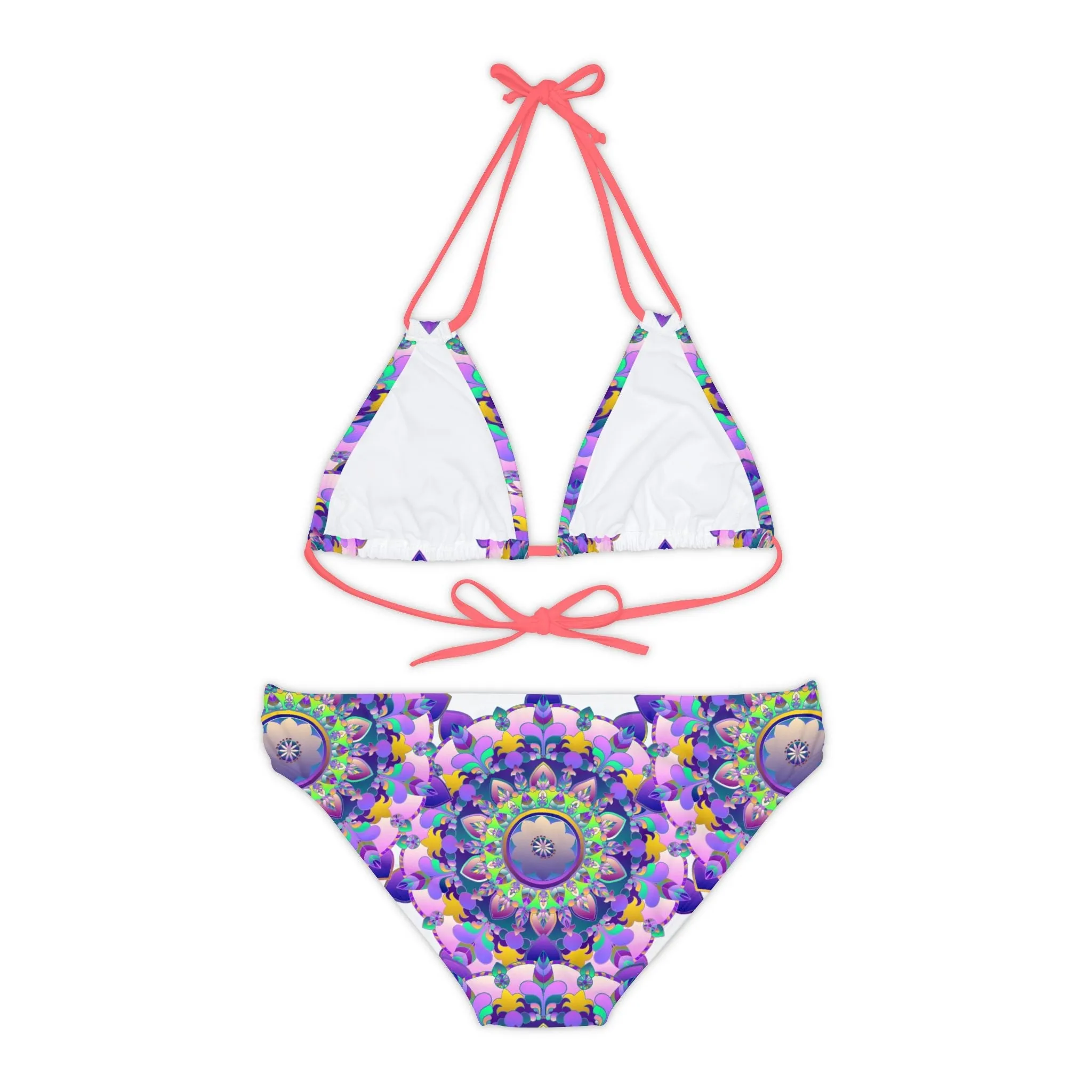 Bohemian Mandala Bikini in Purple & Pink