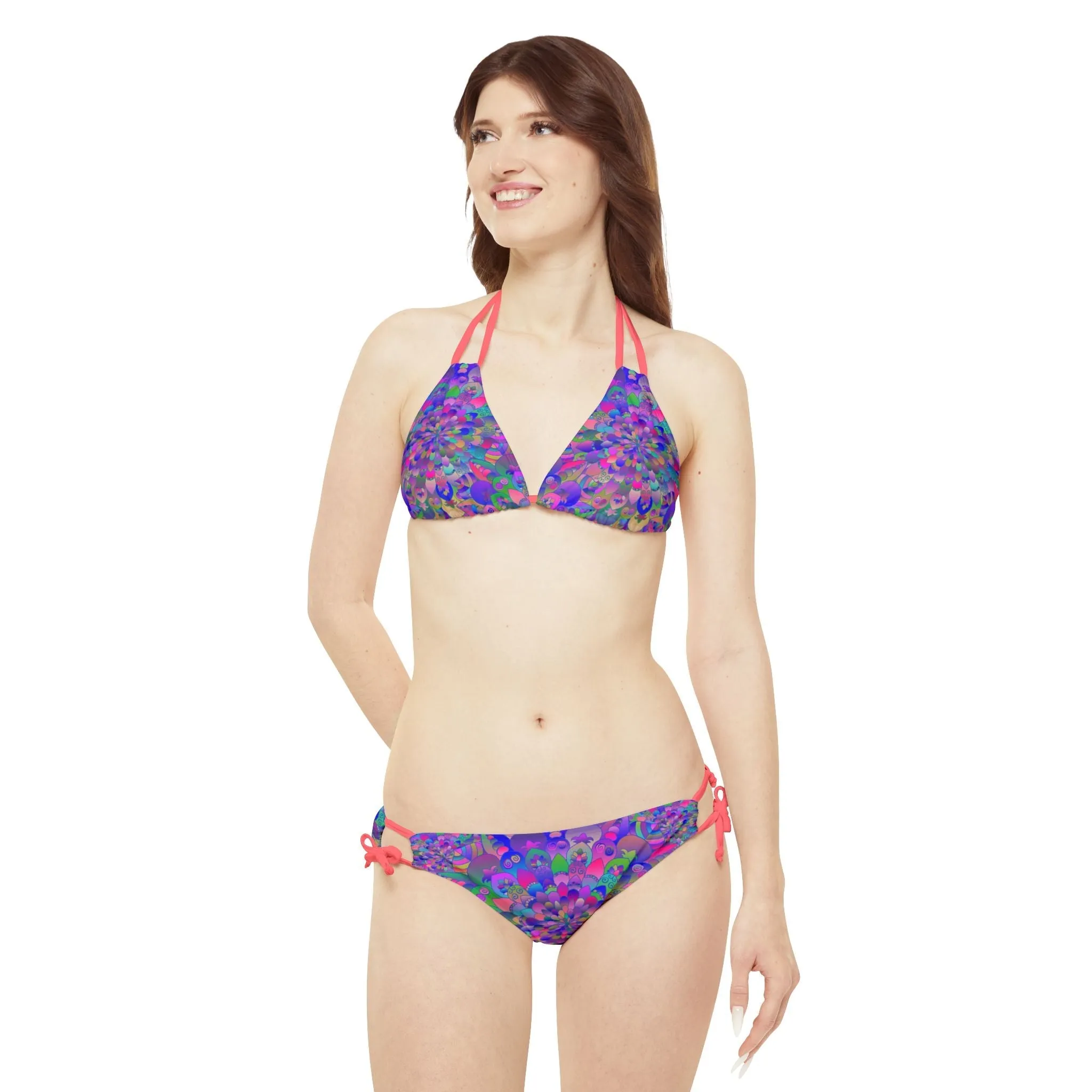 Bohemian Mandala Bikini Set - Beachy Vibes