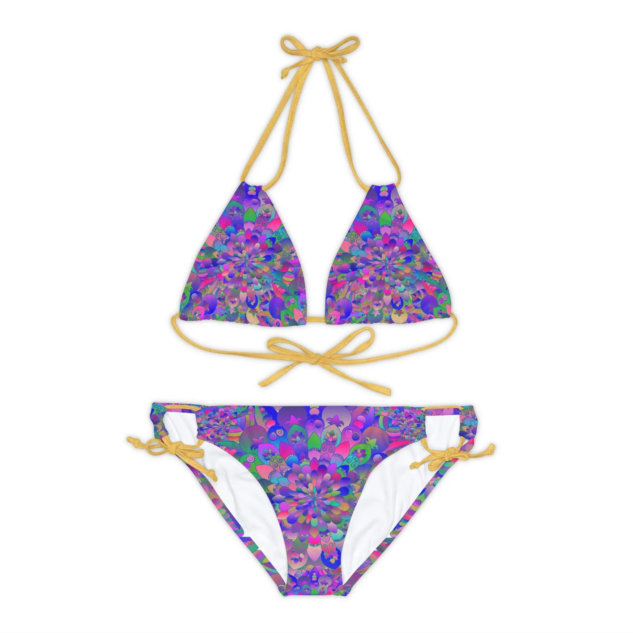 Bohemian Mandala Bikini Set - Beachy Vibes