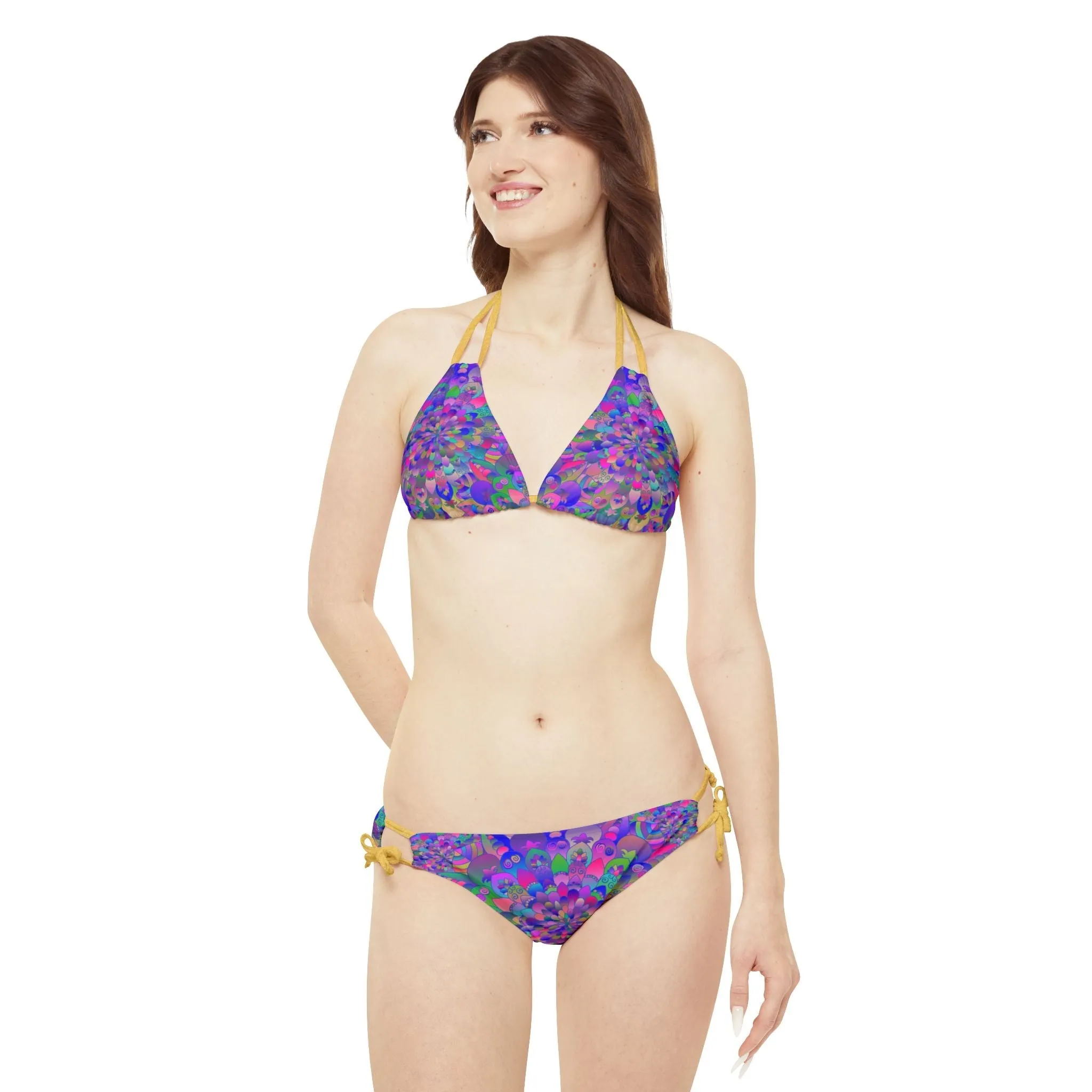 Bohemian Mandala Bikini Set - Beachy Vibes