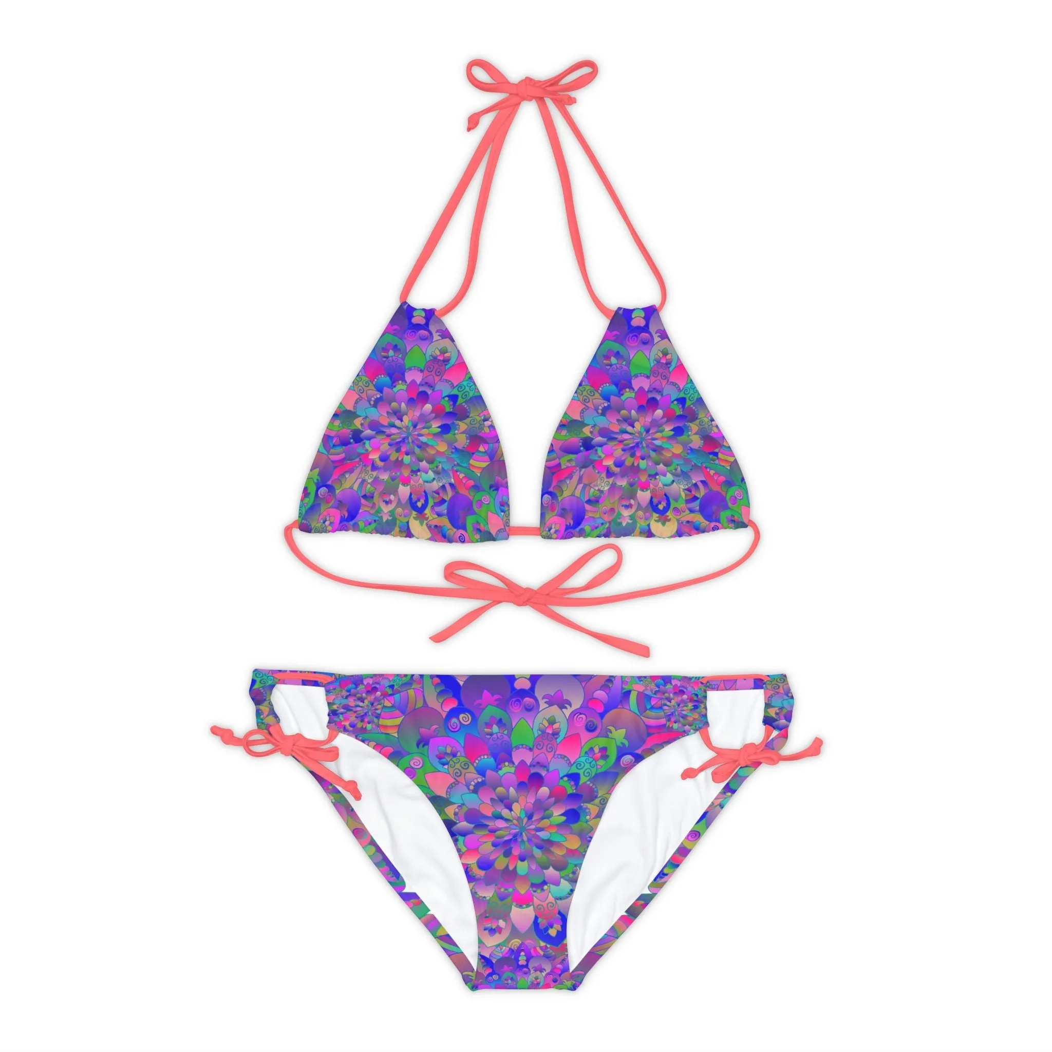 Bohemian Mandala Bikini Set - Beachy Vibes