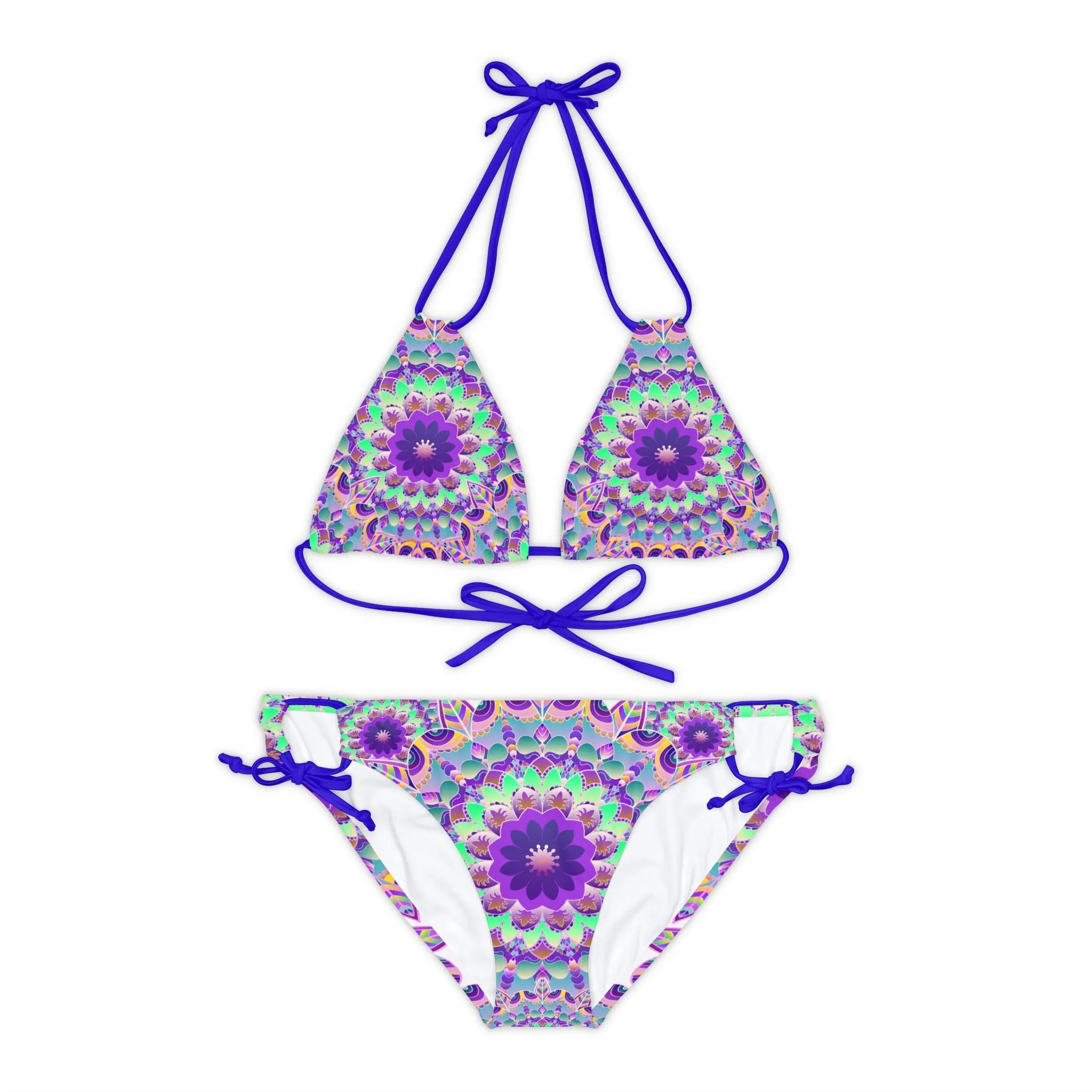 Boho Mandala Bikini Set - Vibrant Design