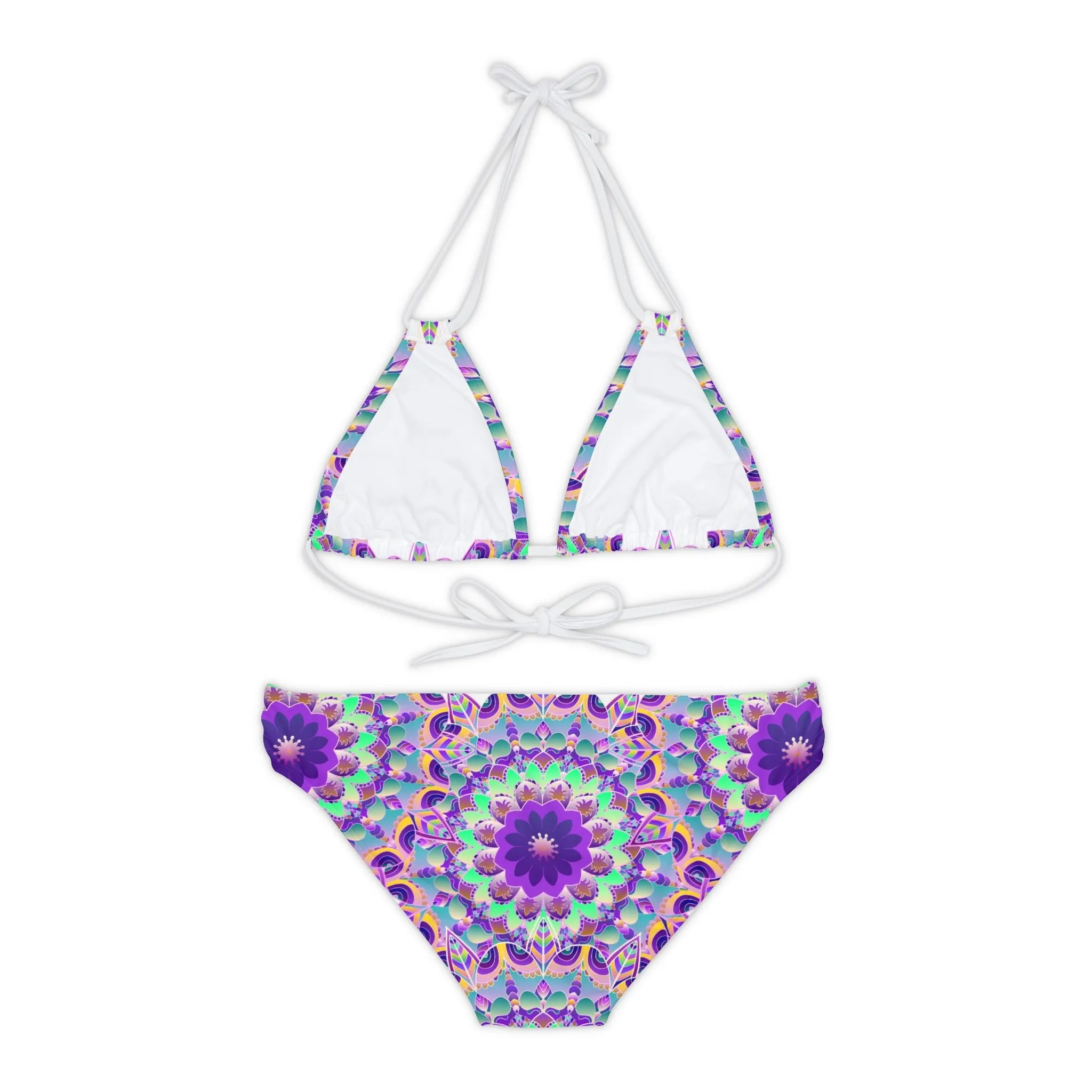 Boho Mandala Bikini Set - Vibrant Design