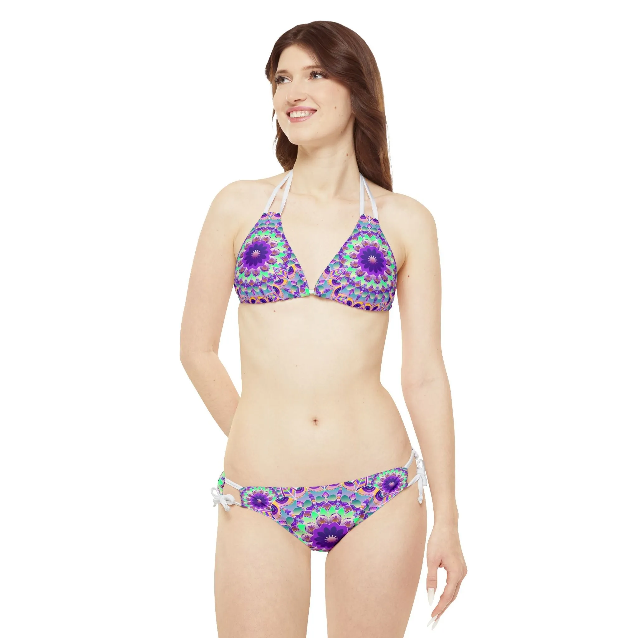 Boho Mandala Bikini Set - Vibrant Design