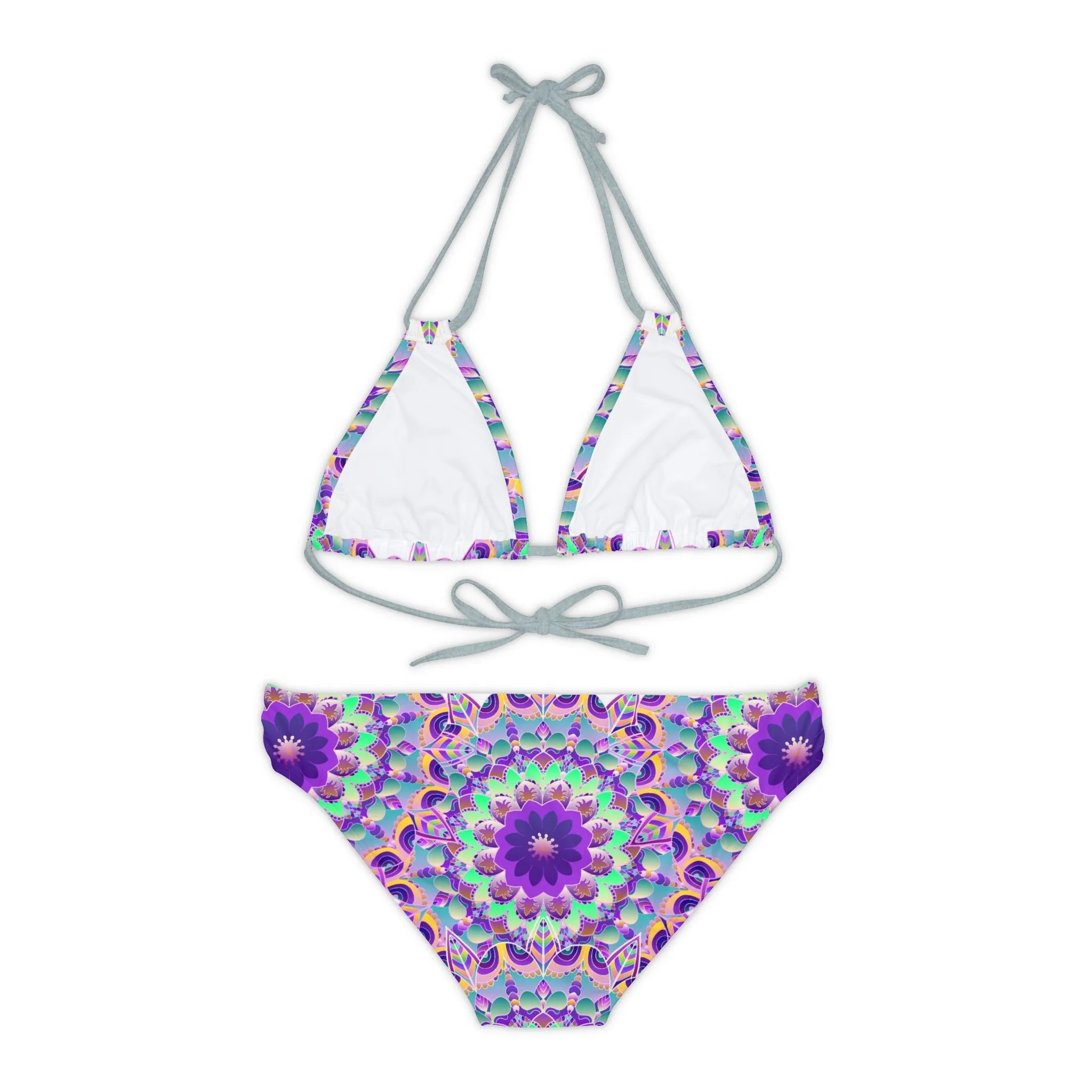 Boho Mandala Bikini Set - Vibrant Design