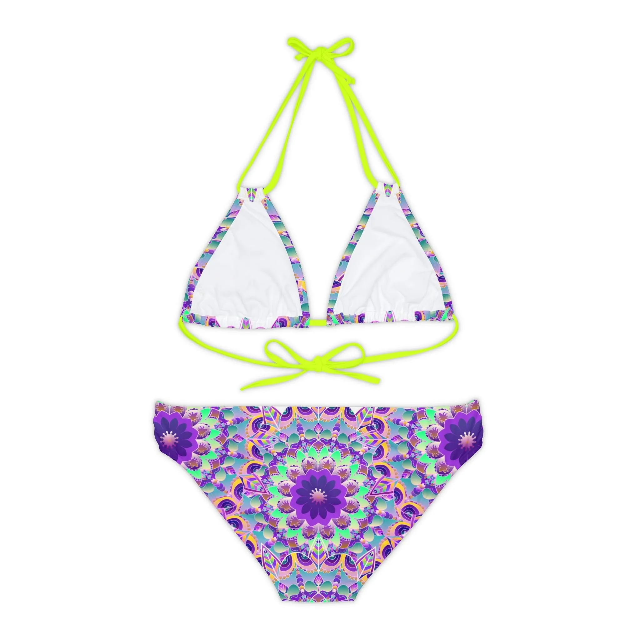 Boho Mandala Bikini Set - Vibrant Design