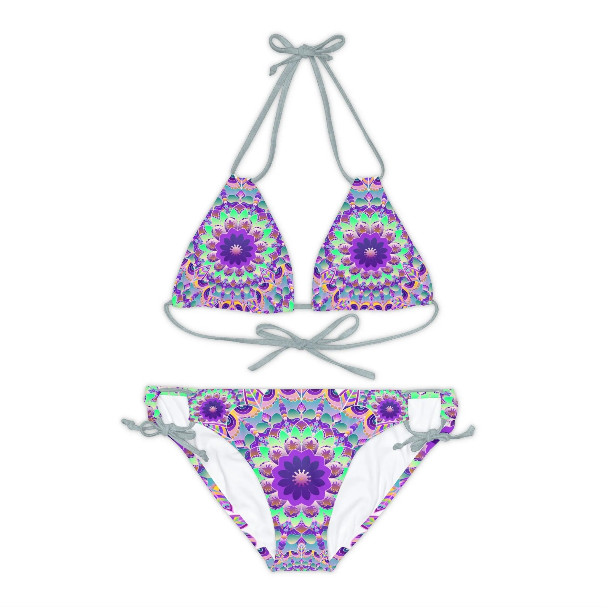 Boho Mandala Bikini Set - Vibrant Design