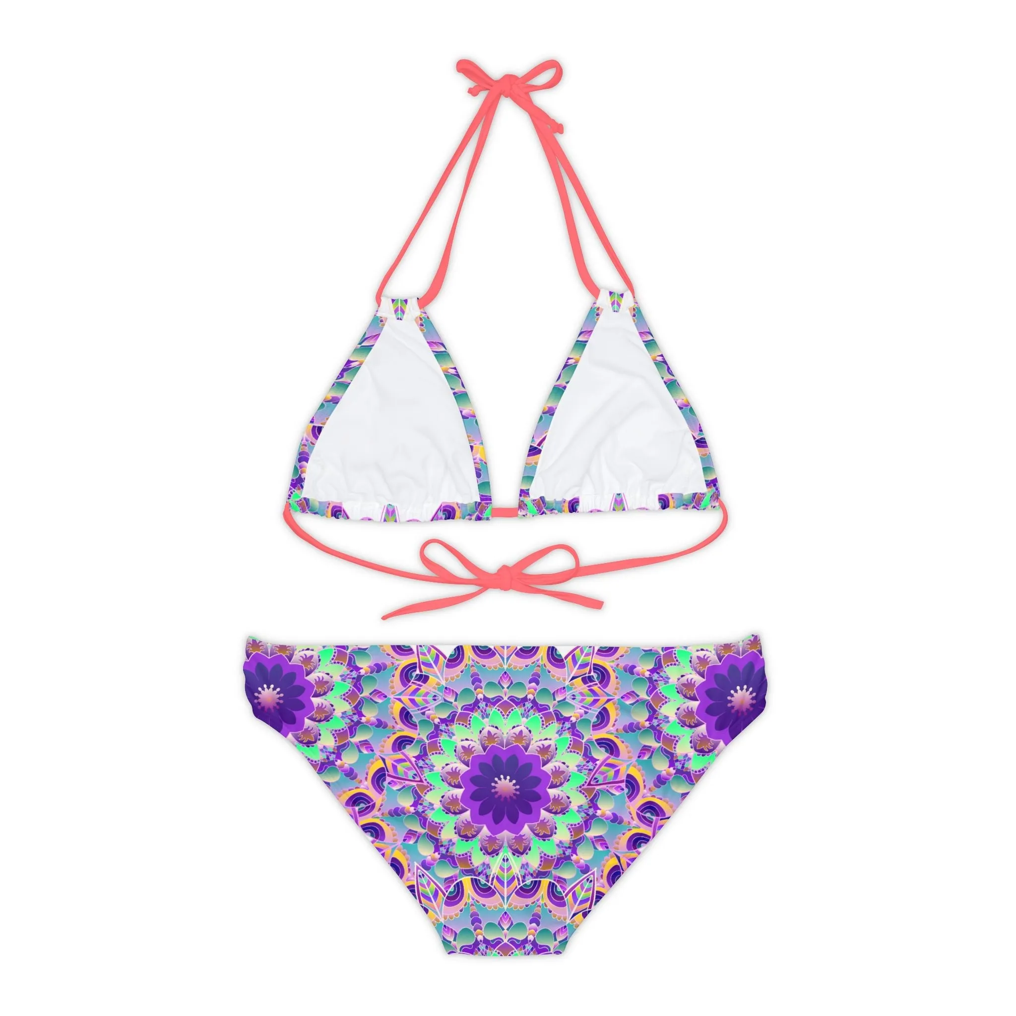 Boho Mandala Bikini Set - Vibrant Design