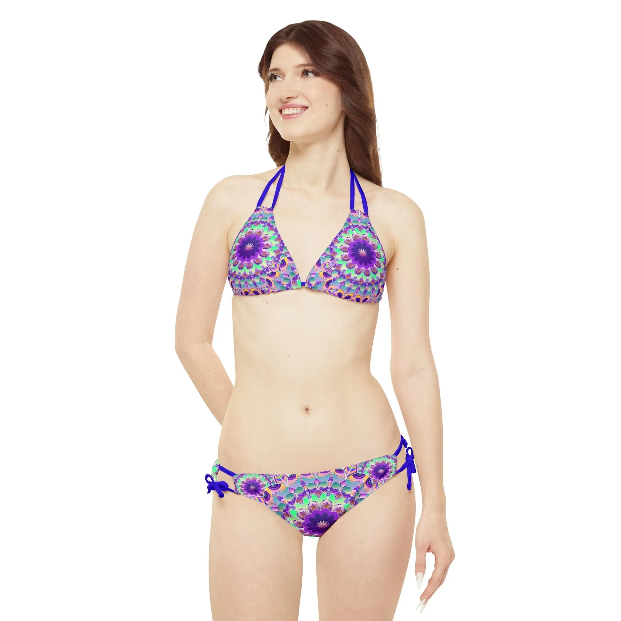 Boho Mandala Bikini Set - Vibrant Design