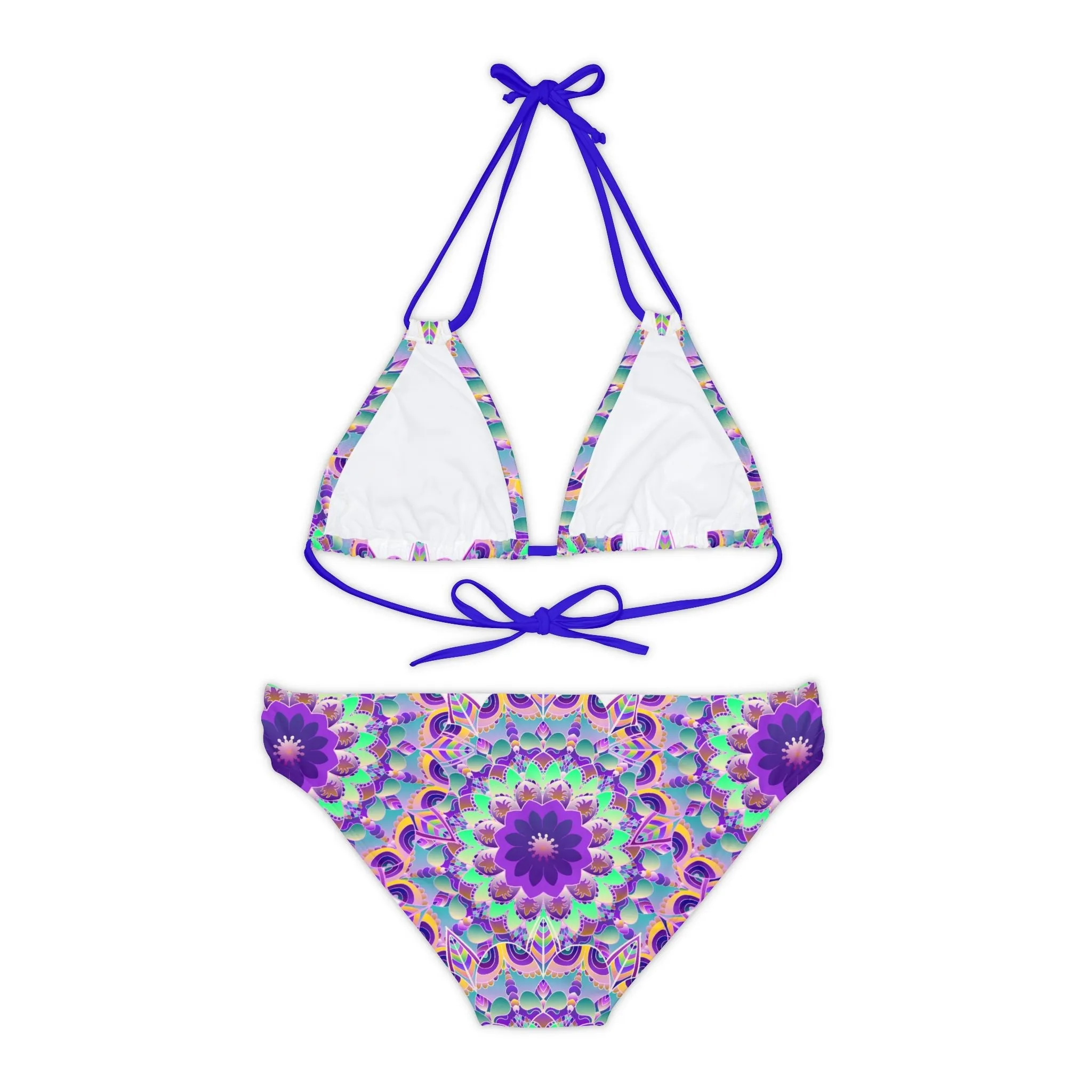 Boho Mandala Bikini Set - Vibrant Design
