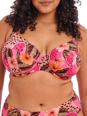 Cabana Nights Plunge Bikini Top - Multi