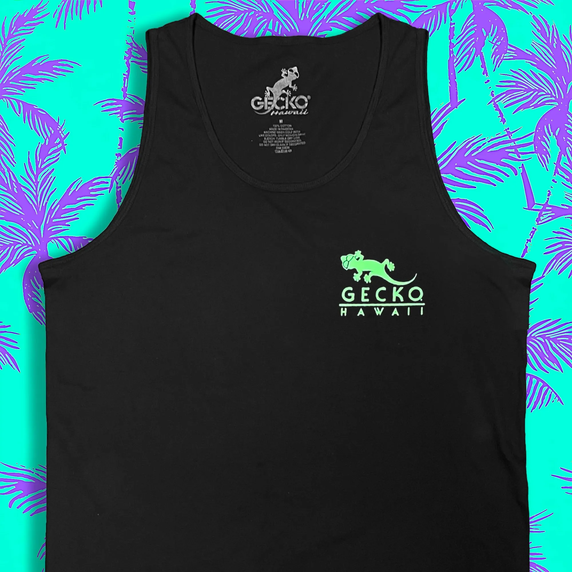 Camp Gecko '89 - Classic Black Tank