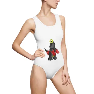 Cloudyking Women's Classic One-Piece Swimsuit
