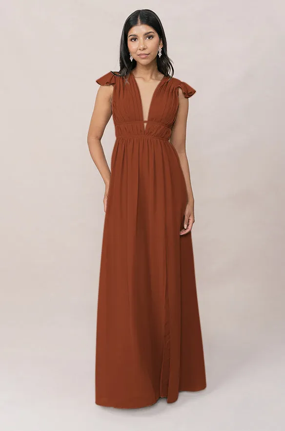 Cora Chiffon Dress | Made To Order