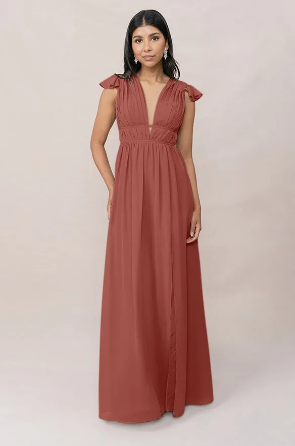 Cora Chiffon Dress | Made To Order