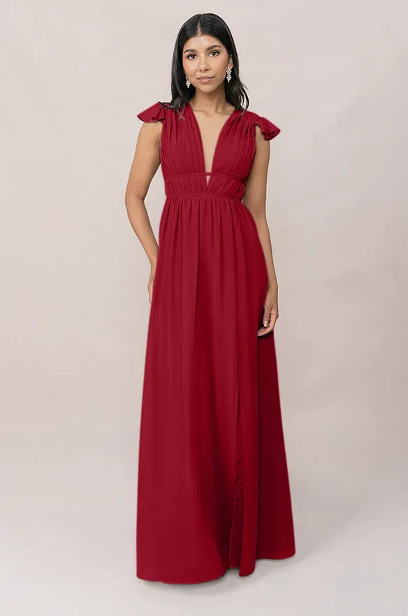 Cora Chiffon Dress | Made To Order