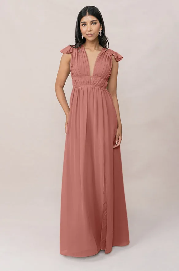 Cora Chiffon Dress | Made To Order