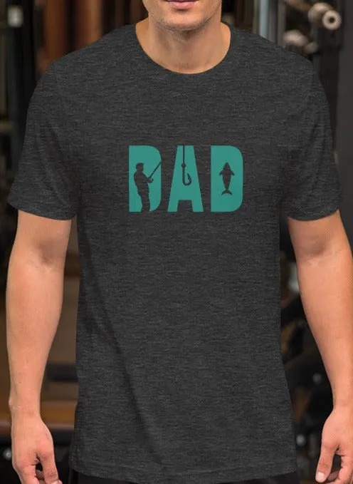 Dad Retro Modern Fishing Shirt