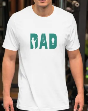 Dad Retro Modern Fishing Shirt