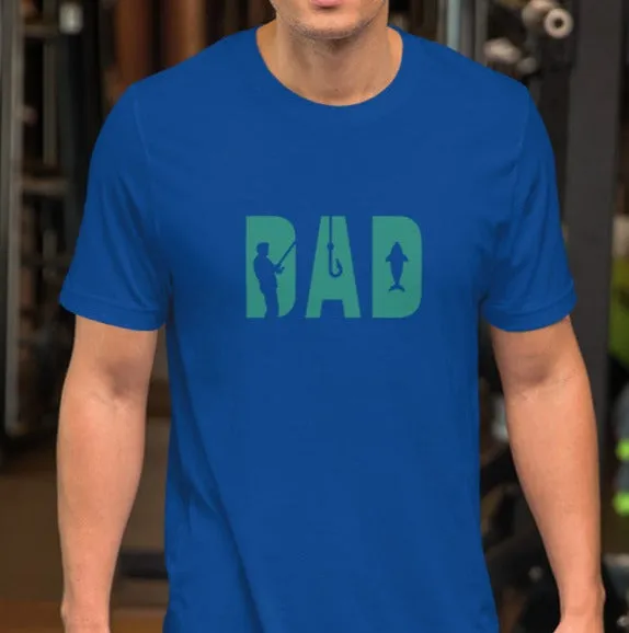 Dad Retro Modern Fishing Shirt