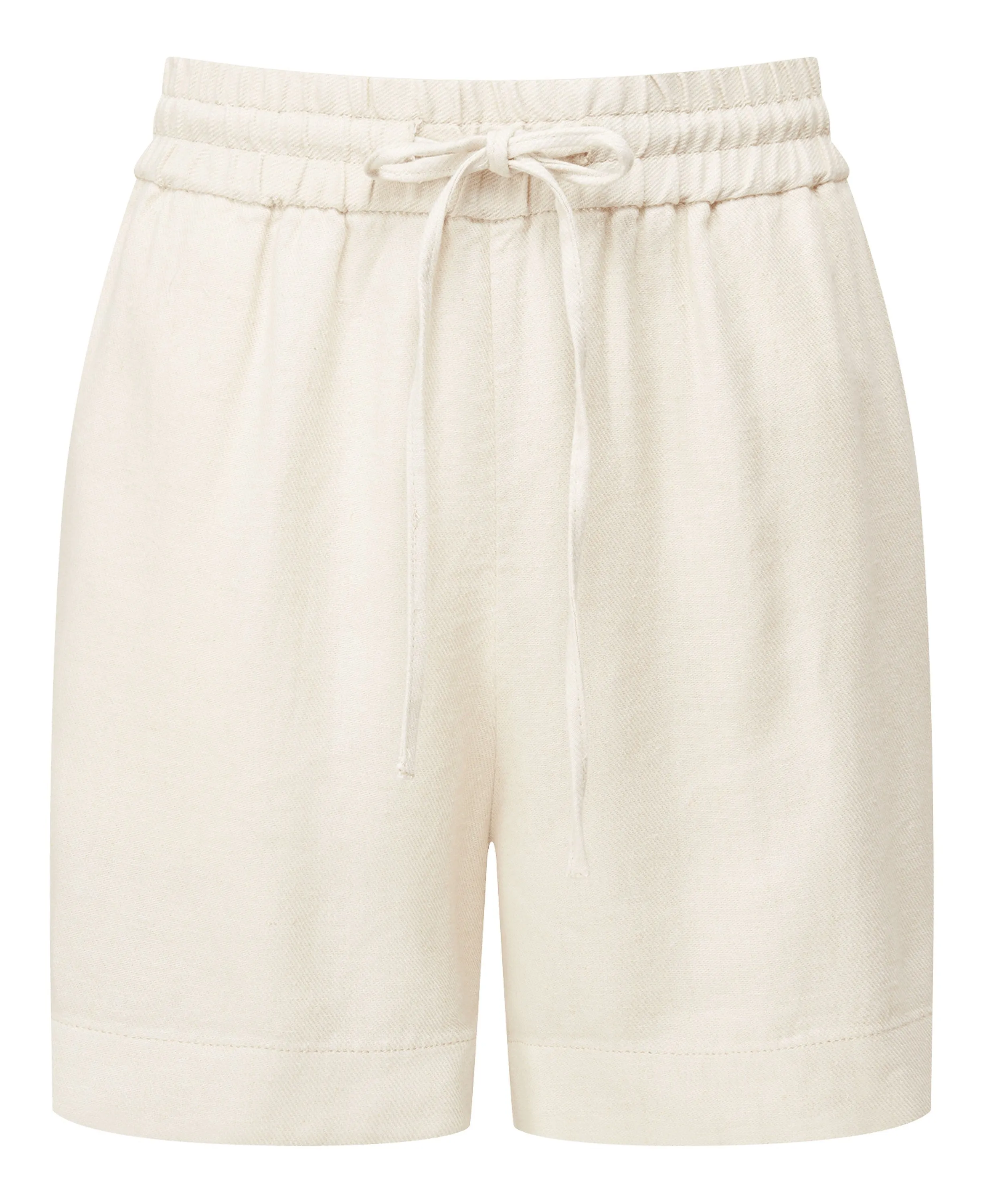 Daphne Linen Shorts - Oat