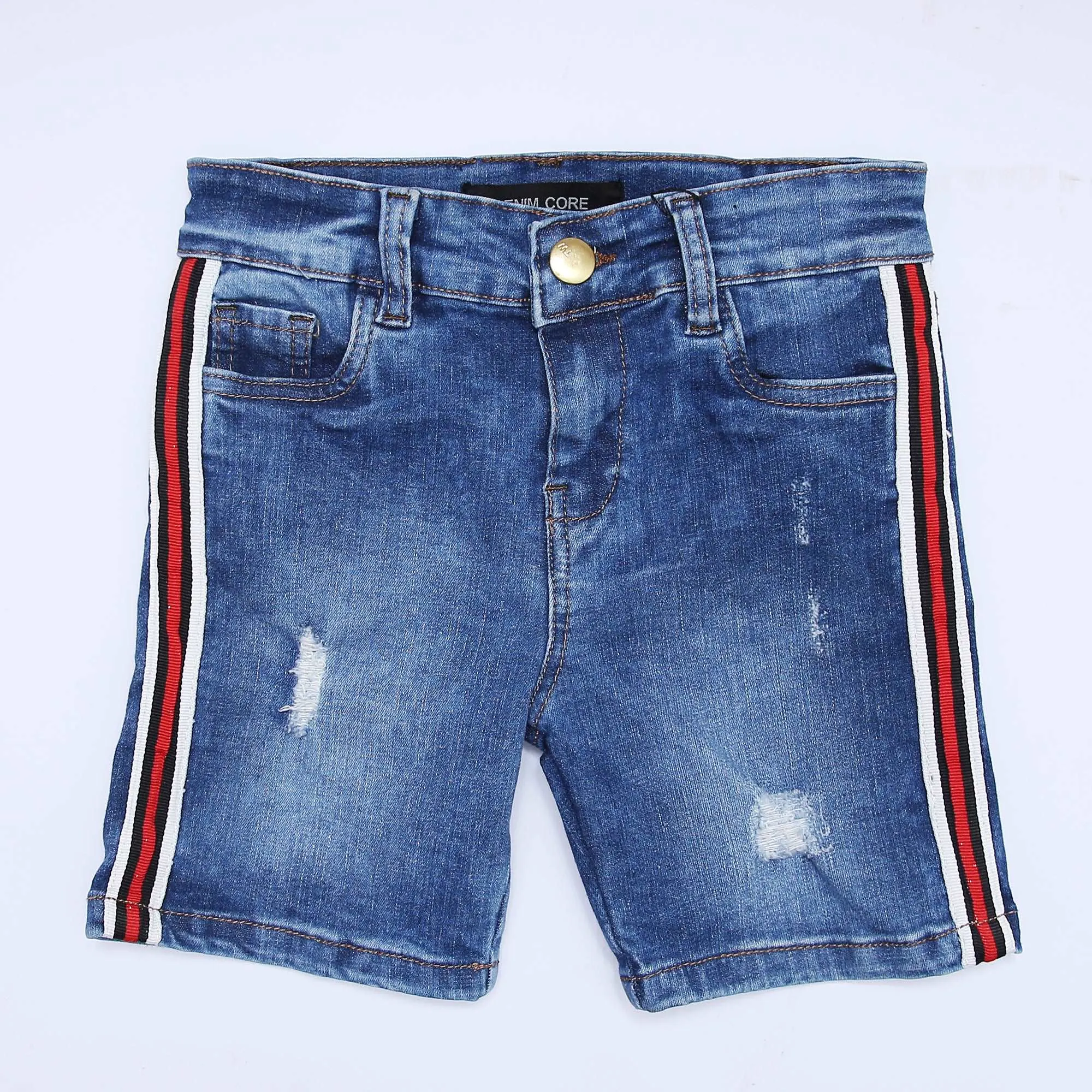 DENIM TAPPY SHORTS