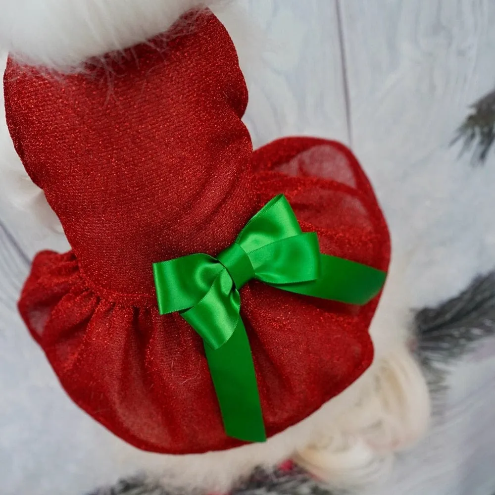 DIVA Pet Elegant Holiday Dress