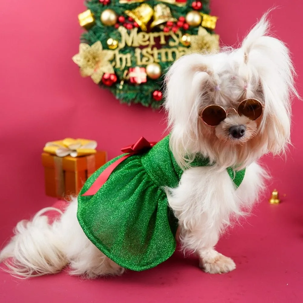 DIVA Pet Elegant Holiday Dress