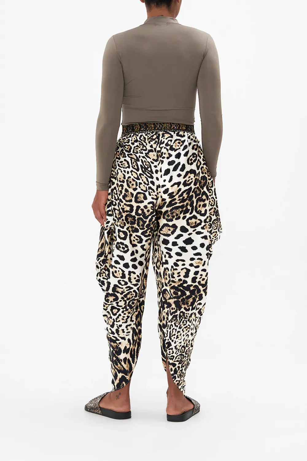 DRAPED SIDE PANT COOL FOR CATS