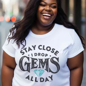 Dropping Gems Women's Classic Modern Fit T-Shirt