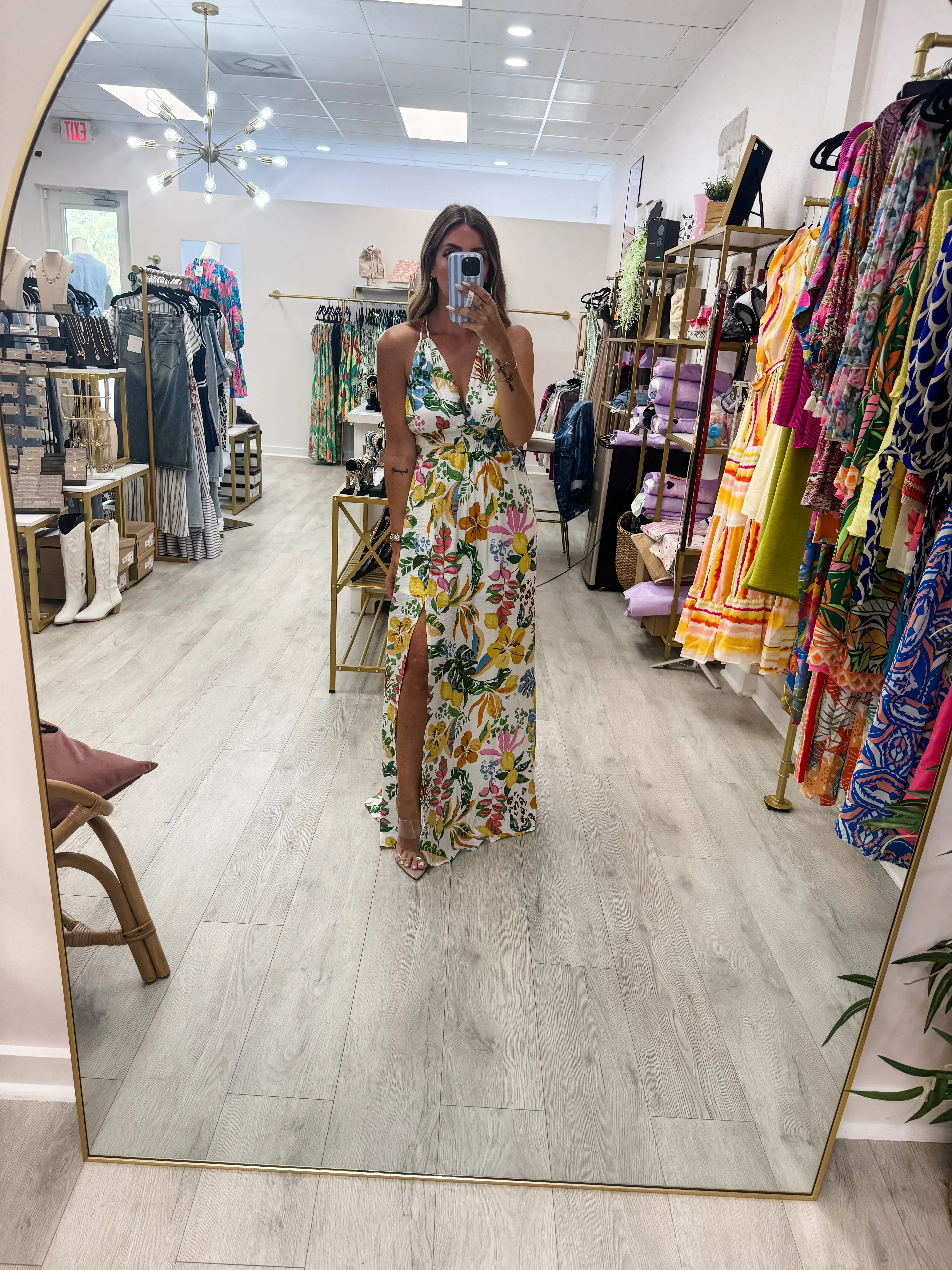 Floral Print Airflow Dress