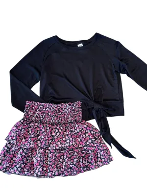 Floral Rose Skirt