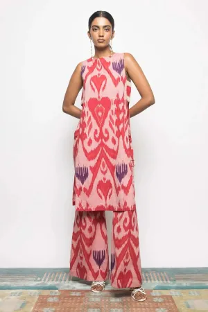 Free Flow Tunic with Flare Pant