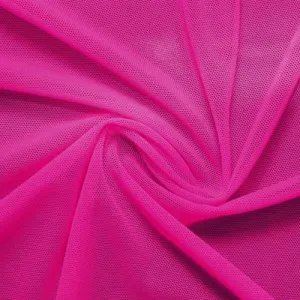 Fuchsia Classic Power Mesh 4 Way Stretch Fabric